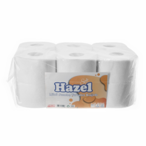 Hazel Jumbo İçten Çekmeli Tuvalet Kağıdı 6'lı