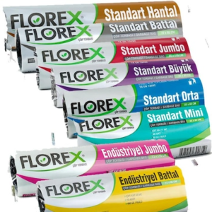 Florex Çöp Torbası 65x80 160 Gr. 10 Ad. (25) Büyük