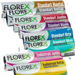 Florex Çöp Torbası 72x95 400 Gr. 10 Ad. (20) Battal