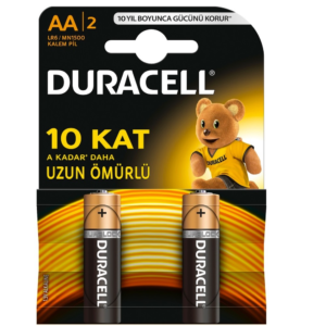 Duracell Alkalin Pil  D 2 Li