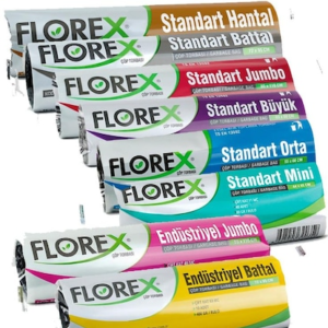 Florex Çöp Torbası 80x110 500 Gr. 10 Ad. (20) Jumbo