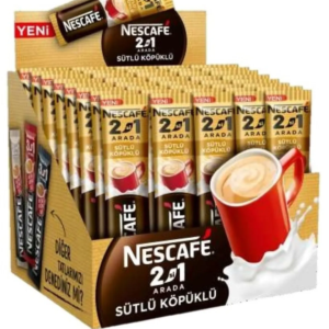 Nestle Nescafe Sütlü Köpüklü 2 si 1 Arada 10 Gr. x48