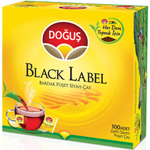 Doğuş Black Label  Bardak Poşet Siyah Çay  2 Gr. x 100 Adet