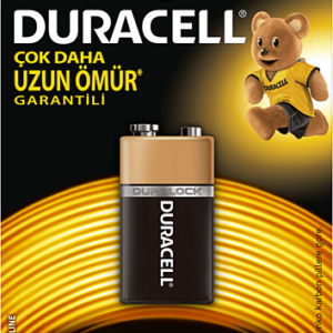 Duracell 9 Volt Pil