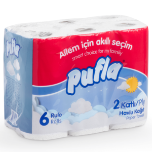 Pufla Kağıt Havlu 6 Lı