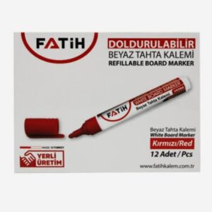 Fatih Tahta Kalemi Kırmızı Doldurulabilir 34360