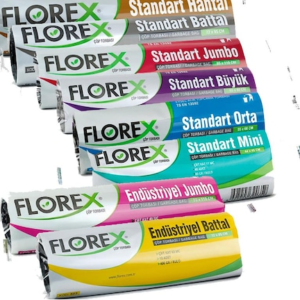 Florex Çöp Torbası 55x60 160 Gr. 20 Adet (25) Orta Boy