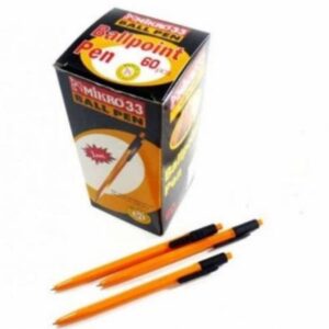 Mikro Tükenmez Kalem Siyah 33 BallPen