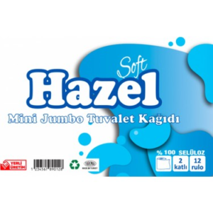 Hazel Mini Jumbo Tuvalet Kağıdı 3 kg. 12 Li